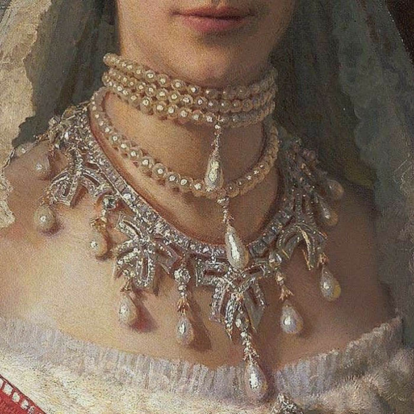 Жемчужное ожерелье дочери Алексея Орлова 18 век