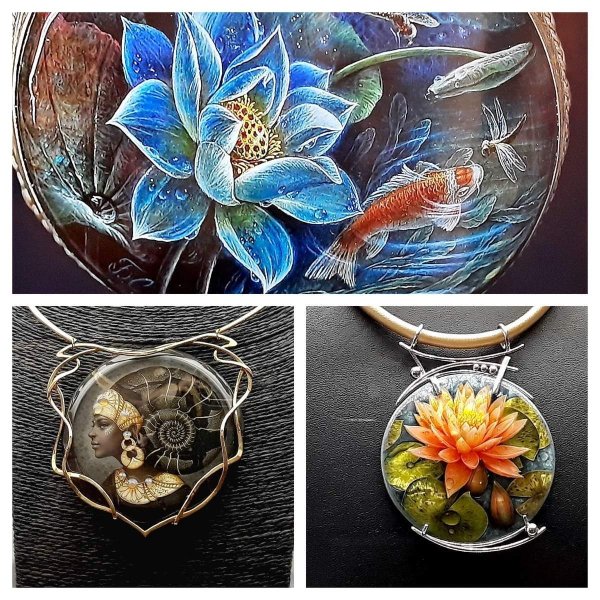 Фьюзинг дихроичное стекло