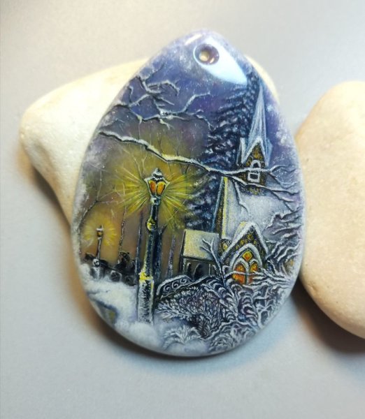 Лаковая миниатюра на Камне