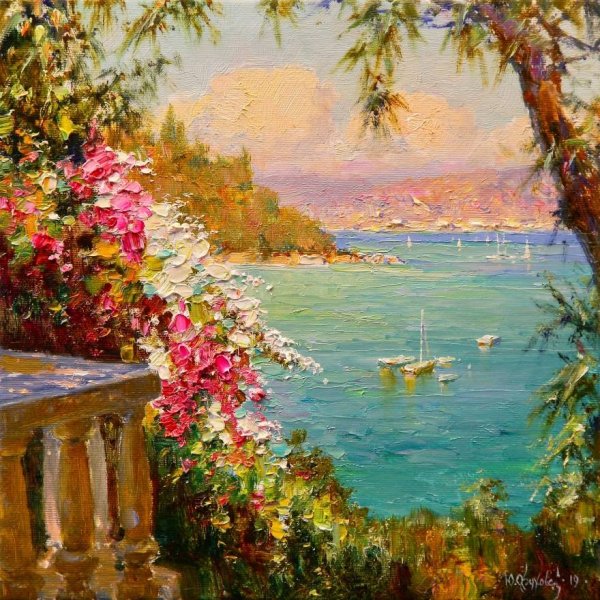 Художник Юрий Обуховский пейзажи