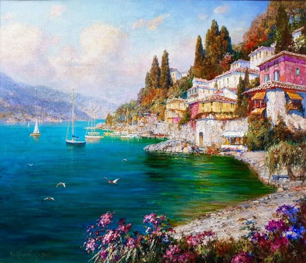 Художник Юрий Обуховский пейзажи