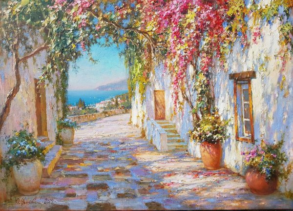 Художник Юрий Обуховский пейзажи