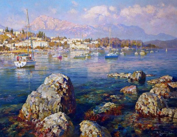 Художник Юрий Обуховский пейзажи