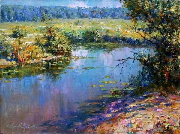 Художник Юрий Обуховский пейзажи Крыма