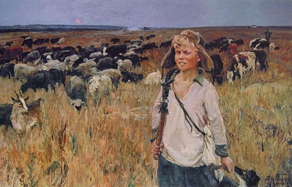 Пластов художник Витя подпасок