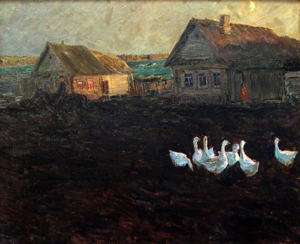 Пластов Аркадий Александрович (1893 - 1972) деревенская улица