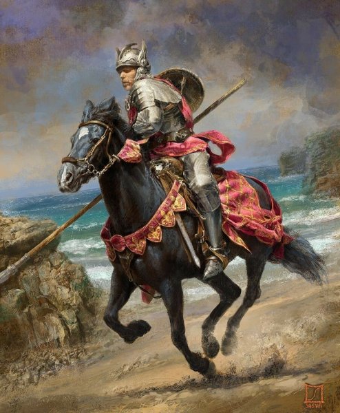 Средневековый рыцарь