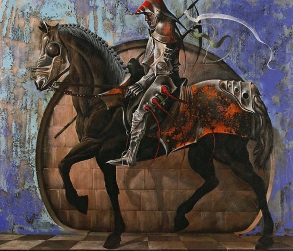 Всадник рыцарь Кондотьер