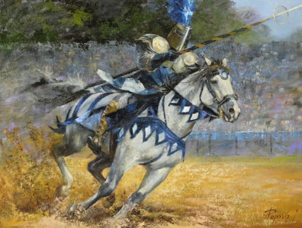 Рыцари в живописи