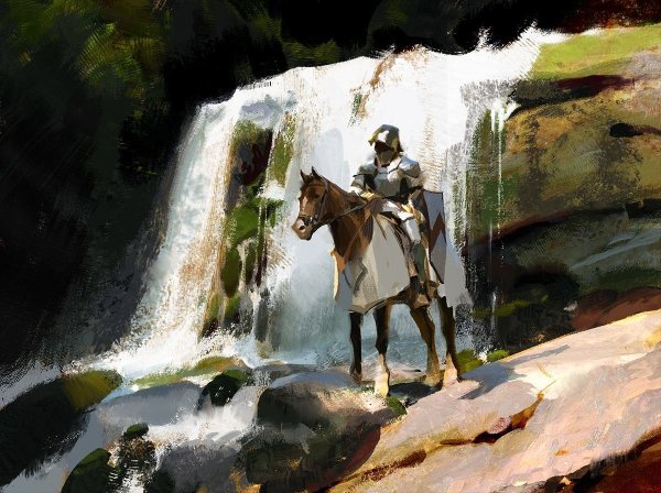 Рыцарь пейзаж