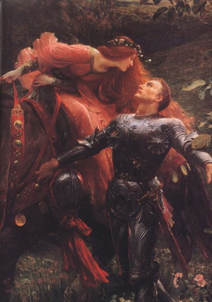 "La Belle Dame Sans merci" (безжалостная красавица), художник: Джон Китс,