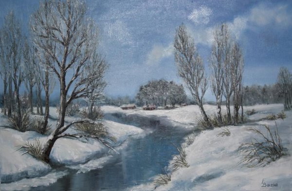 Оттепель Васильев пейзаж