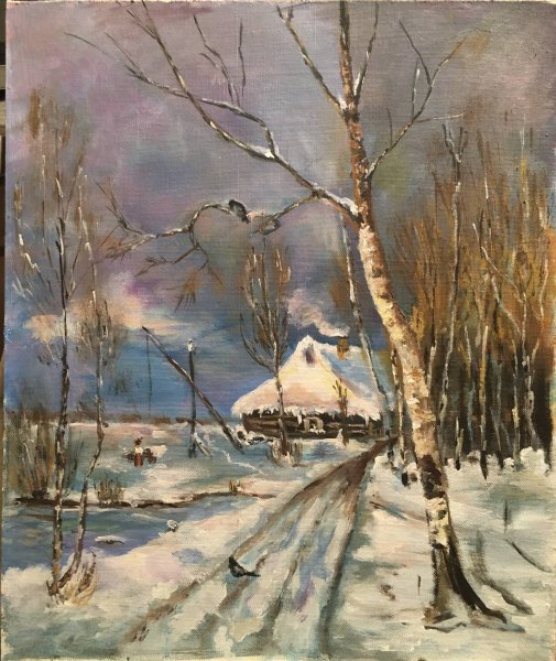 Оттепель картины художников