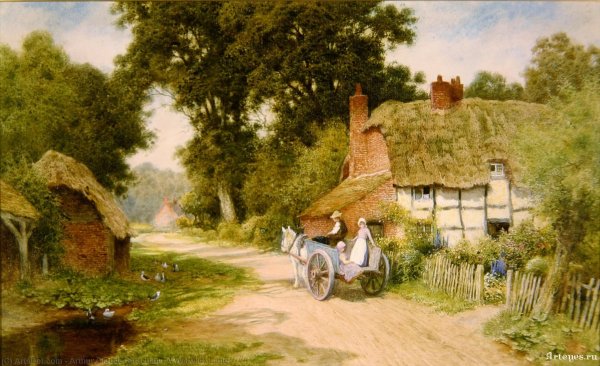 Художник Arthur Claude Strachan (1865-1932)