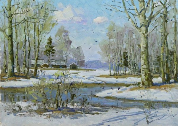 Художник Виктория Бондаренко оттепель