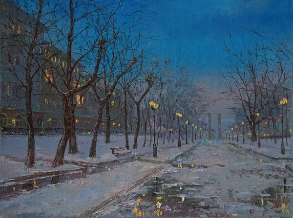 Берггольц Ричард Александрович картины