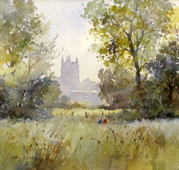 Дэвид Хоуэлл акварель