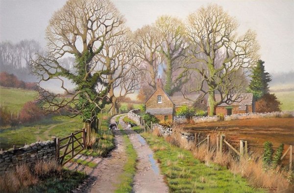 Пейзажи Тони Вудинг