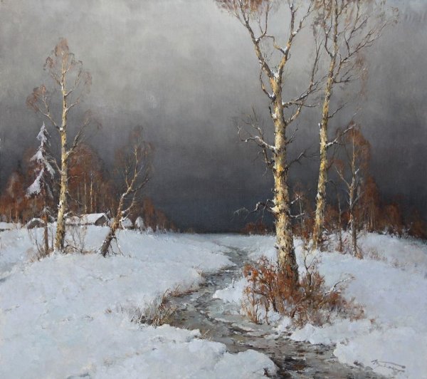 Ранняя Весна пейзаж