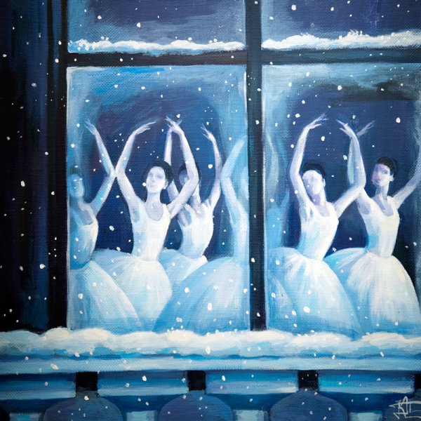 Хоровод снежинок