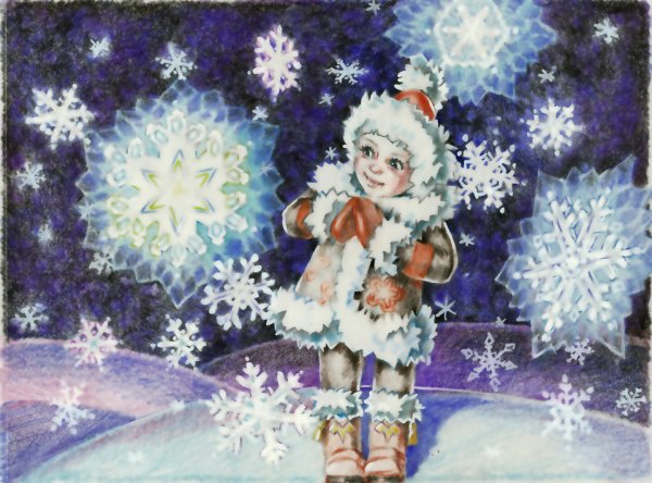 Сказочные снежинки