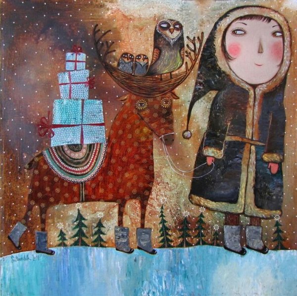 Анна Силивончик зима