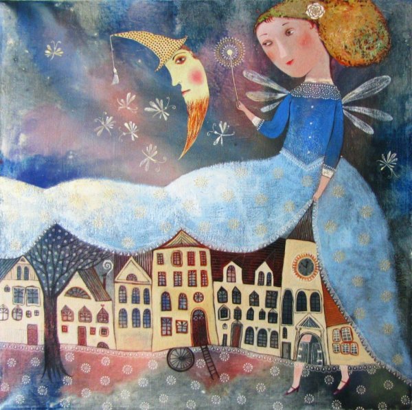 Анна Силивончик картины ангелы