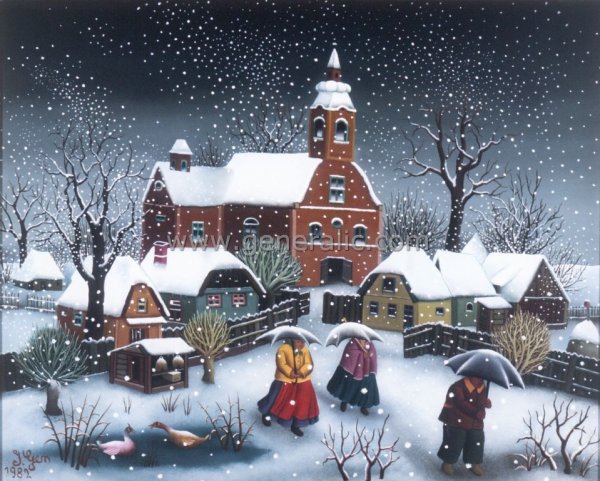 Наивная живопись Иван Генералич