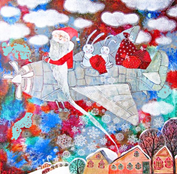 Анна Силивончик картины Рождество