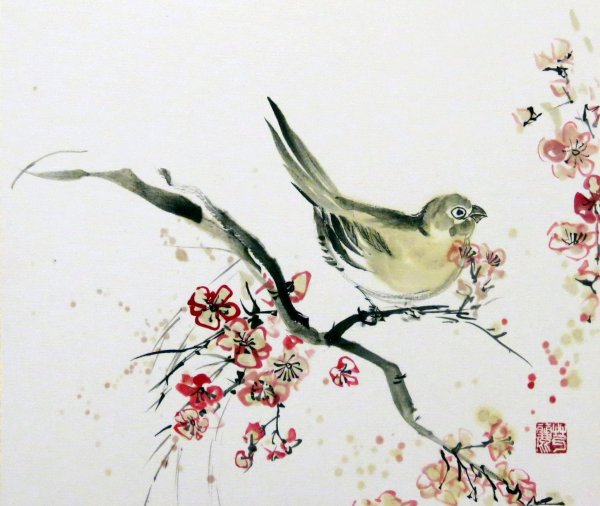 Живопись Японии суйбокуга