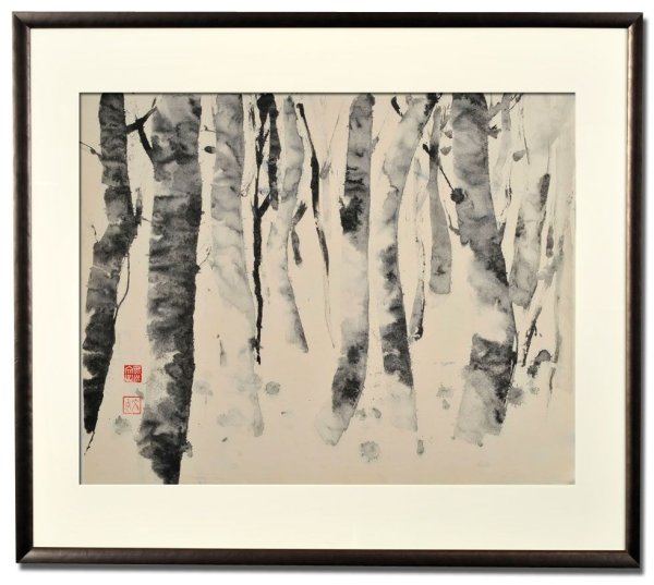 Китайская живопись мазки в прошлом