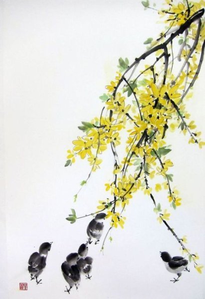 Китайская живопись фарзиция