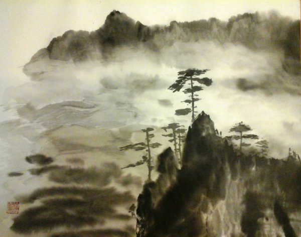 Суйбокуга японская живопись древняя