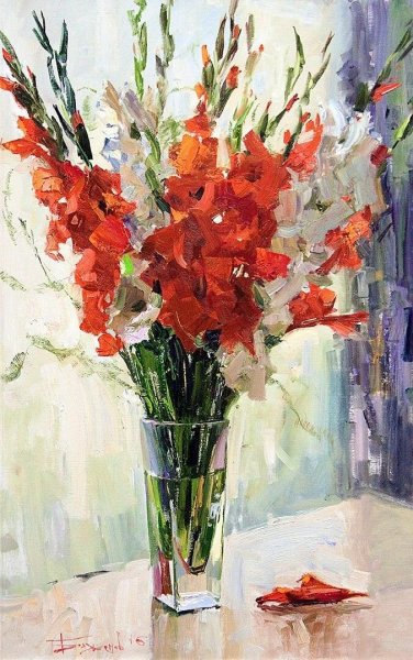 Нина Каширина гладиолусы