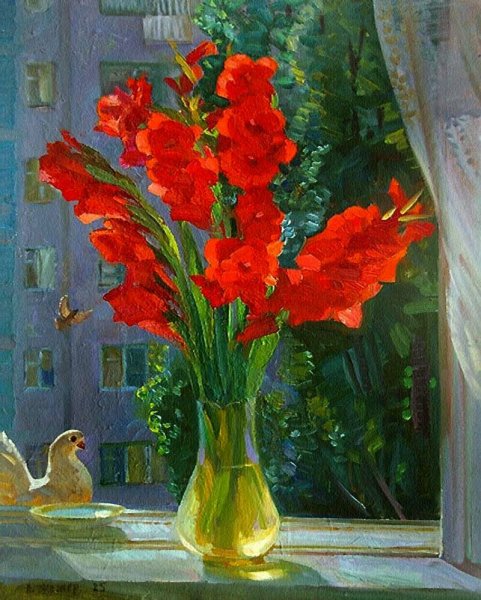 Андрияка гладиолусы