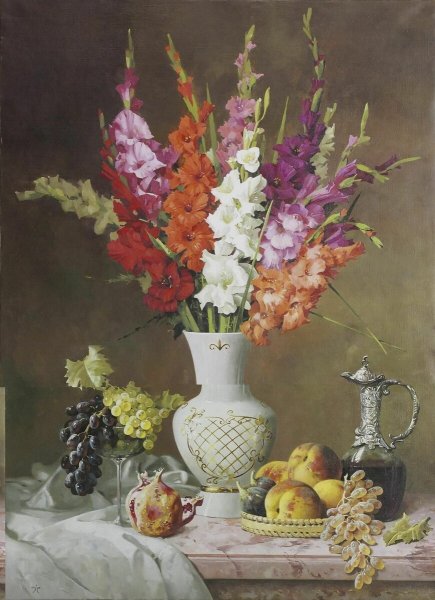 Гладиолусы Энн Коттерилл