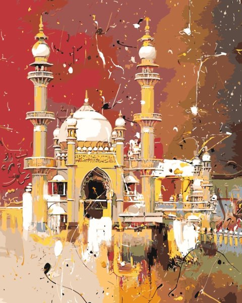 Мечеть живопись