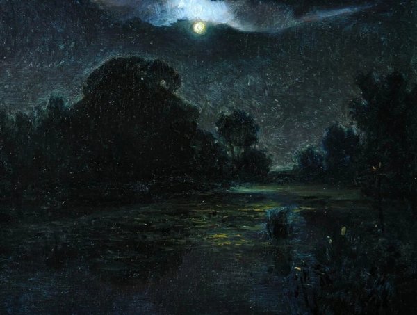 Картина Лунная ночь Николай ге