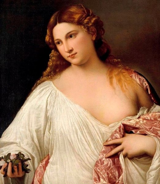 Тициан Флора картина