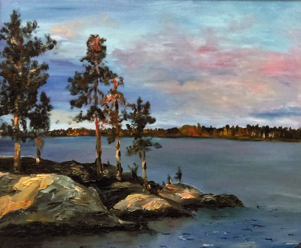 Екатерина Шукалова Карельский закат