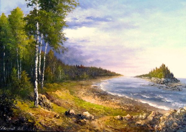 Художник Василий Денисов Беломорск