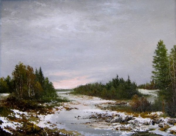 Художник Василий Денисов Беломорск