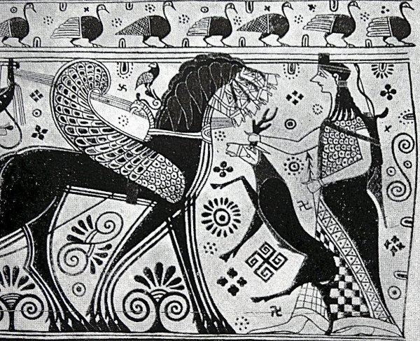 Греция архаика живопись