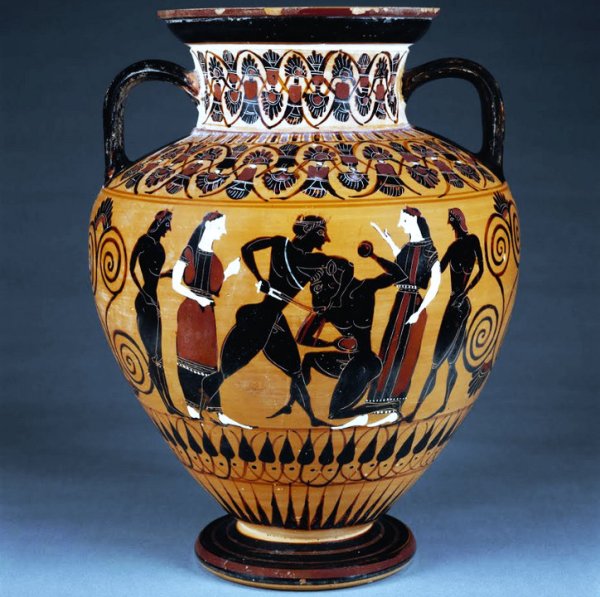 Чернофигурный стиль вазописи древней Греции