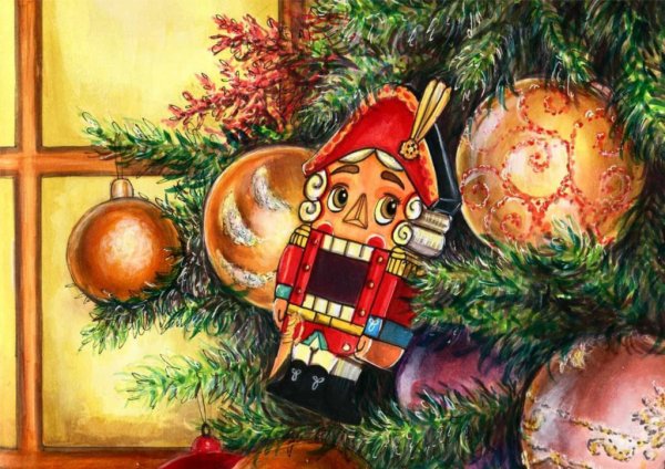 Ника Гольц иллюстрации Щелкунчик