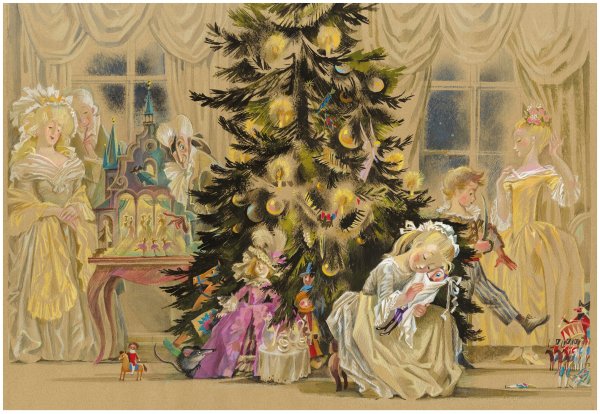 Щелкунчик картины художников