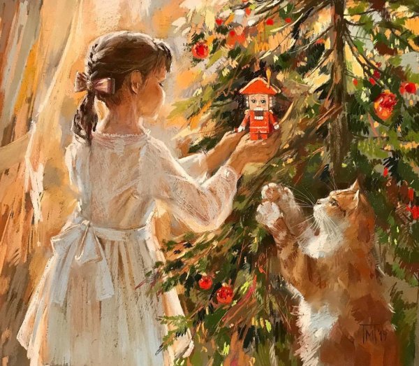 Щелкунчик живопись