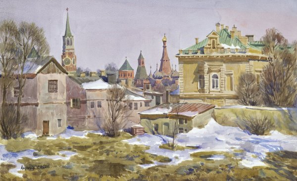 Художник акварелист Сергей Андрияка