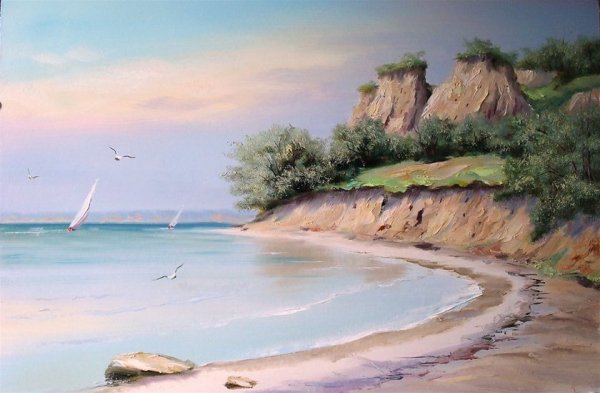 Море живопись