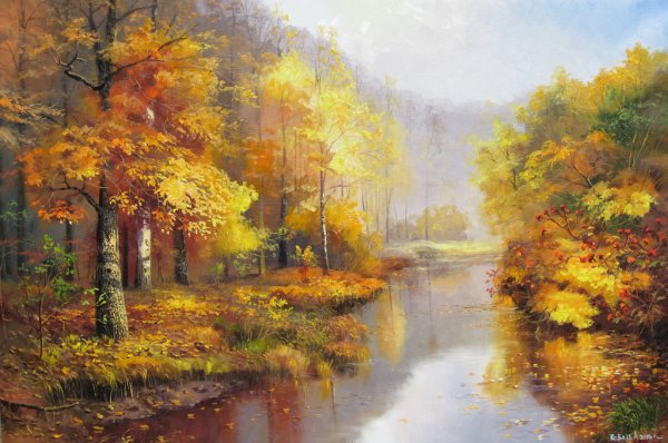 Луис Гарсия осенний пейзаж